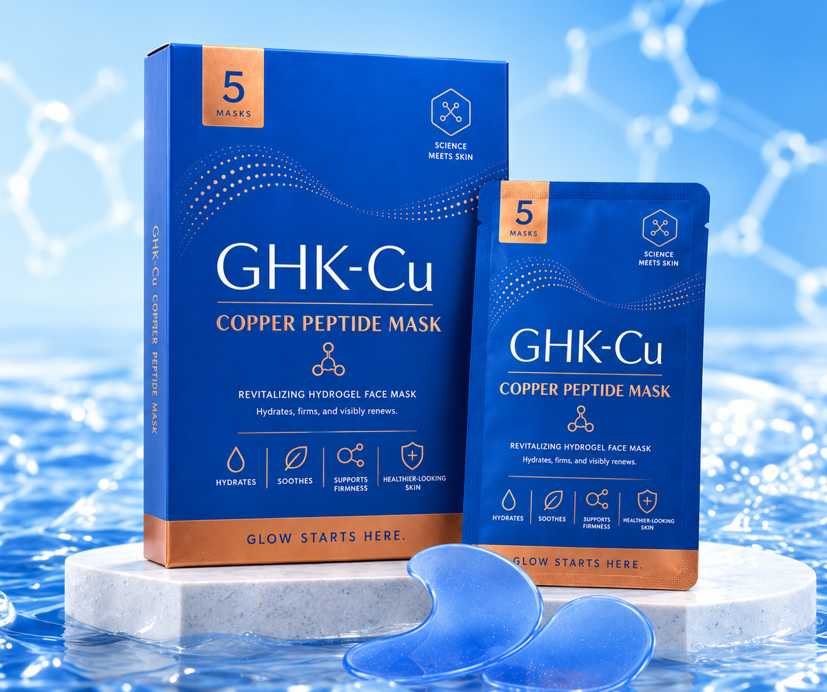 GHK-MASK™ Transforming GHK-Cu Copper Peptide Hydrogel Mask